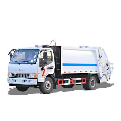 China Jac Hotels 4x2 Compressed Garbage Truck 6cbm Disposal Garbage Compactor Rear Loading Truck For Sale for sale