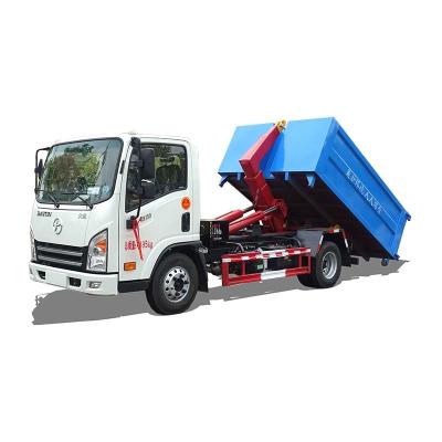 China Hotels DaYun 6cbm Hydraulic Hook Lift Garbage Truck Arm Roll Garbage Truck For Sale for sale