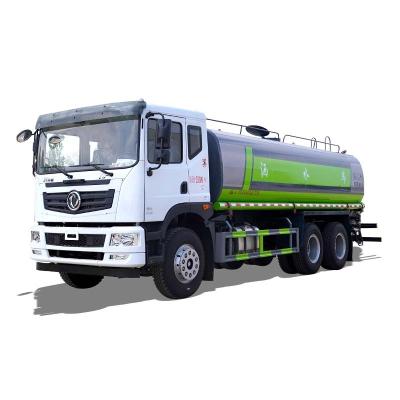 China Hotels low price DongFeng 6x4 22000L water tank truck stainless steel water tank truck for sale for sale