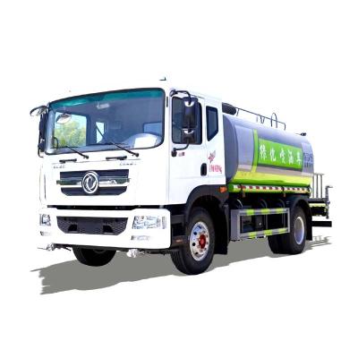 China Hotels DongFeng 15000 Liter 4x2 Water Tank Truck With Bowser And Sprinkler For Sale for sale