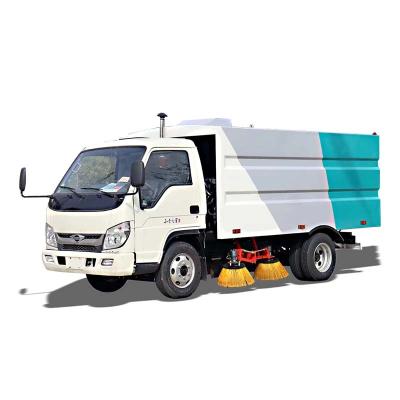 China Hotels Low Price Diesel Power Foton 4x2 RHD Road Sweeper Truck For Sale for sale