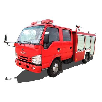 China Japanese Isuzu 2000 liters water foam fire fighting truck for sale < 3000L for sale