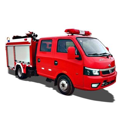 China Brand New Factory Price Rescue 4x2 Mini Fire Truck 1000L Fire Engine Water Truck For Sale < 3000L for sale