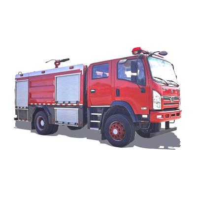 China China Brand New Small 6000 Liter 4x4 Hose Foam Fire Fighting Truck For Sale > 10000L for sale