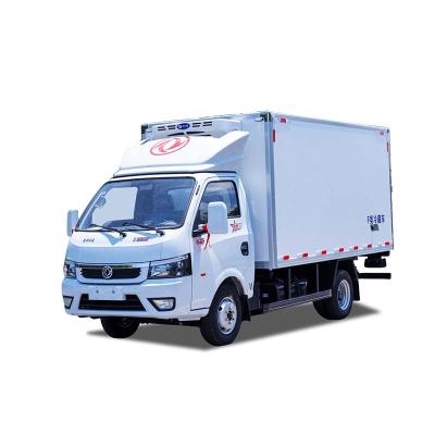 China Chinese Factory DongFeng 3ton Mini Truck 3.5m Refrigerated Frozen Food Van Truck For Sale 1-10T for sale