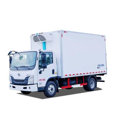 China Brand New DongFeng 4x2 Refrigerator Truck 6 Wheels Refrigerated Truck For Sale 1-10T for sale