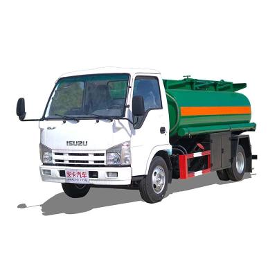 China Japanese brand new ISUZU 5000 liters diesel tanker trucks 5m3 oil tanker refueling tanker truck for sale 1-10T for sale