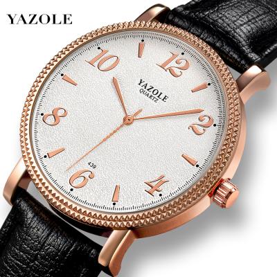 China Fashion Analog Watch Yazole M 439 Water Resistant Man Watch OEM Luxury Wristwatch Business Custom Logo for sale