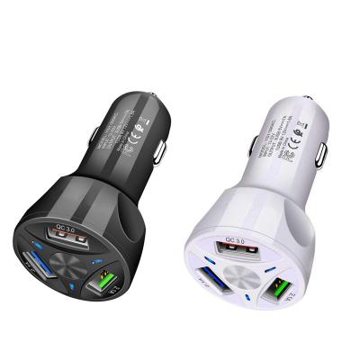 China 2022 New Best-selling Smart Car USB Car Charger 5V/7A QC3.0 Fast Car Charger Adapter Mobile Universal For Phone for sale