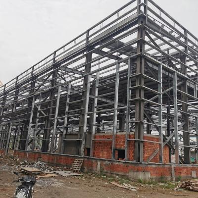 China Prefab Building Yinong Prefab Multi-floor Large Span Factory Pre-Engineered Steel Structure Building Workshop for sale