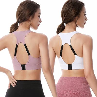 China Anti-sagging and quick-drying yoga running women's fitness sports underwear breathable training shockproof bra sports bra for women for sale