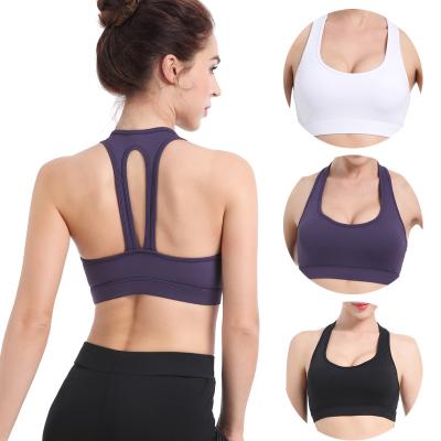 China Breathable yoga sports bra, shockproof quick-drying running, gathering anti-sagging fitness sports bra for sale