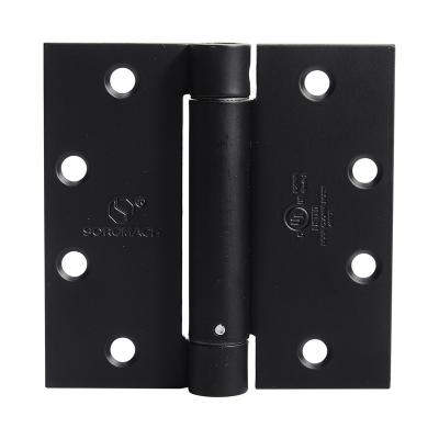 China SORGMACH Modern Metal Door Hardware Accessories 4.5 Inch 304 Stainless Steel Spring Loaded Single Door Hinge Heavy Door for sale