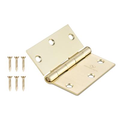 China Hotsale 2023 Square Corner Mortise Full Security Modern Steel Exterior Door Hinges for sale