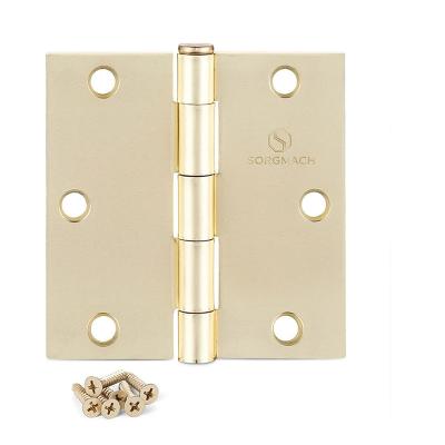 China Modern Different Sizes American Style SORGMACH Welding Head Hot Selling Door Hinge for sale