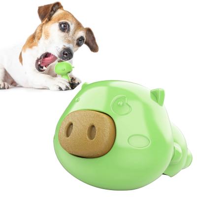 China Viable Replaceable Dog Teeth Cleaning Chewing Lick Molar Pet Toy With Sucker Pet Toys for sale