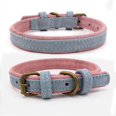 China Custom Pet Supplies Quality Leather For Small Medium Large Dog Training Collars Dog Accessories Dog Pet Collar for sale