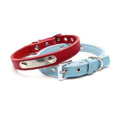 China Hot Sale Personalized Dog Collar Pet Supplies Soft Adjustable Pet Collars And Durable Dog Cat Collar for sale