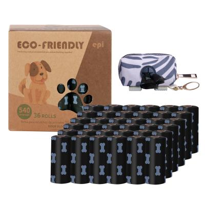 China Sustainable Wholesale Compostable Biodegradable Eco Friendly Poop Bags Pet Doggie Waste Bag for sale