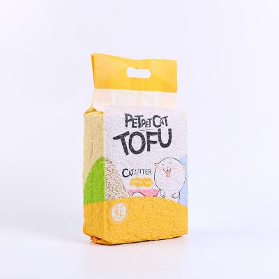 China Dustproof Tofu Sustainable Cat Litter Sand Premium Pool Cat Litter for sale