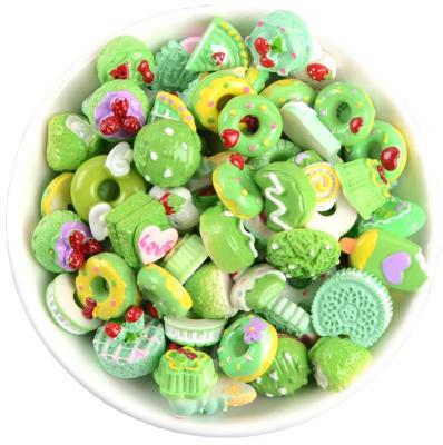 China Europe Resin Accessories Toys Simulation Resin Ornaments Candy Cartoon Charm for sale