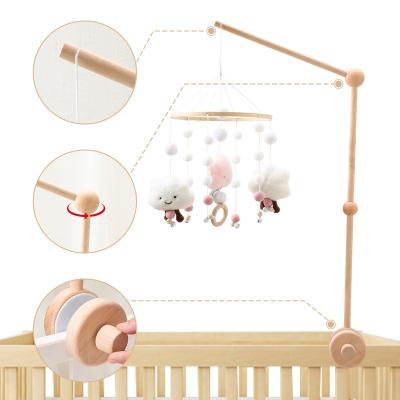 China Musical Simple crib with Suzuki support Baby Mobile Arm Bed Bell Bracket baby bed bell for sale