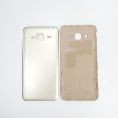 China Wholesale White J3 Mobile Phone Back Cover Battery Cover Replacement Back Cover Plastic Repair Parts For Samsung J3 for sale