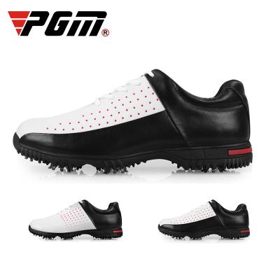 China Heavy Duty EVA Golf Shoes Men Golf Shoes Microfiber Sports Wearable Grip Non-slip Waterproof Good Sneaker Leather for sale