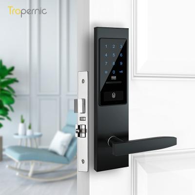 China Guangdong Hyh Home Interior Hardware Door Lock Hotel App Ttlock Handle Security Office Apartments Hotel Digital Smart Door Lock for sale