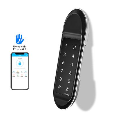 China Baby Zinc Alloy Steel Small Security Small Security Zinc Alloy Steel Steel Push Push Rfid Password Number Rfid App Ttlock App Digital Magnetic Cabinet Lock for sale