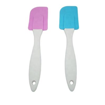 China Viable Cooking Tool With Kitchen Stick Heat Resistant Colorful Silicone Non Cooking Fried Shovel for sale