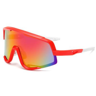 China New Design Sport 2022 Big Shade Glasses Colorful Professional Ciclismo gafas Women Men Windproof Sports Cycling Wear Sunglasses for sale