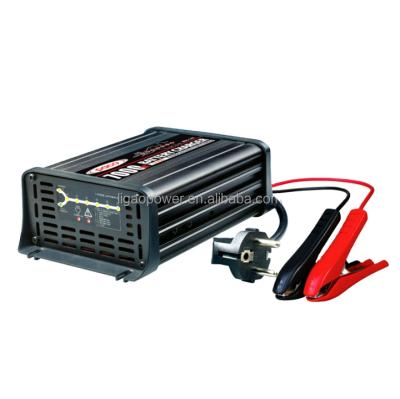 China Maintain and repair 12v 7A high frequency lead acid battery charger/car battery charger with reverse to link MBC1207 for sale