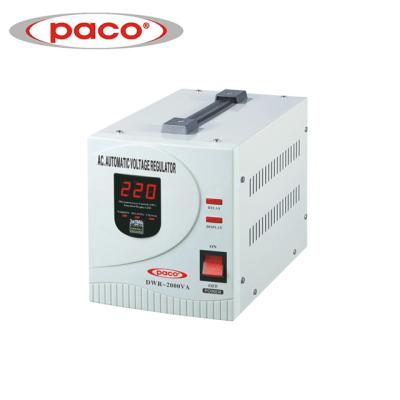 China SVC 2kva Automatic Voltage Regulator for Refrigerator SVC Single Phase, AC Relay CE/CB/ROHS Type 140-260v Ac/80-140v Single Phase for sale