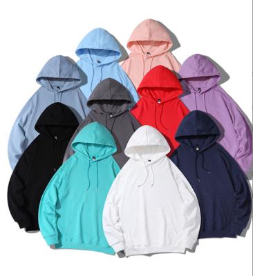 China Custom Hoodie Wholesale Streetwear Men's Anti-Shrink Hoodies Print Casual Unisex Plain Cotton High Quality Oversized Organic Silicon for sale