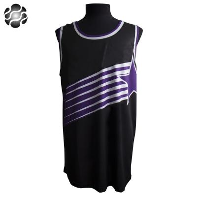 China Antibacterial Custom Sportswear Basketball Tank Top Sets With Your Own Name And Team Number for sale