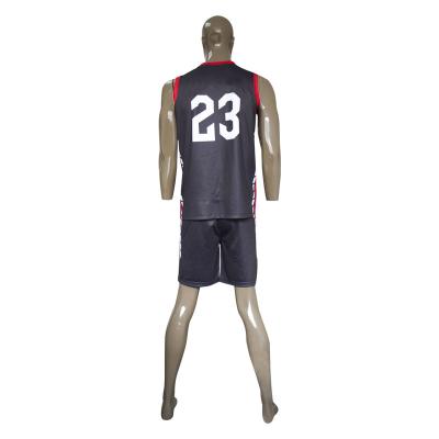 China New Design Antibacterial Basketball Jerseys Custom Basketball Tank Tops for sale