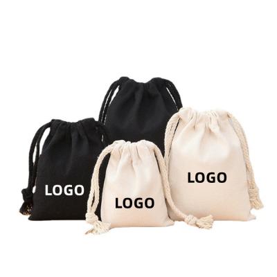 China Factory direct sale canvas storage bag customization cheap direct viable cotton drawstring bag custom logo for sale