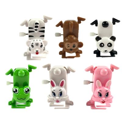 China ABS Plastic Promotional Cogwheels Animal Toy Plastic Wind Up Toys Frog for sale