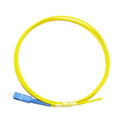 China Long-Term Optical Fiber Connection SC Optic Fiber Pigtail Patchcord with 5 Time for sale