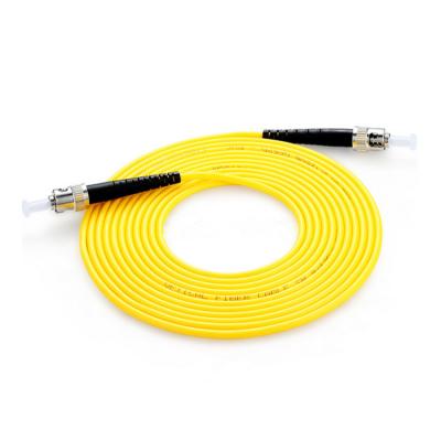 China Optical Fiber Connection Made Easy ST Optic Fiber Patchcord for Speed Data Transfer for sale