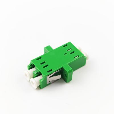 China Green Eared Duplex A LC APC Glasfaseradapterfunktion für die Glasfaserverbindung zu verkaufen