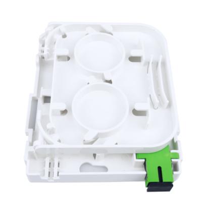 China FTTH Network Indoor Fiber Optic Faceplate Socket Panel with 1 Core SC Connector Type for sale