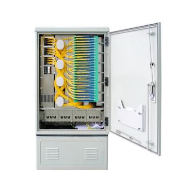 China FTTH FTTX Applications Fiber Distribution Cabinet 1590 * 750 * 360 IP65 SMC Material for sale