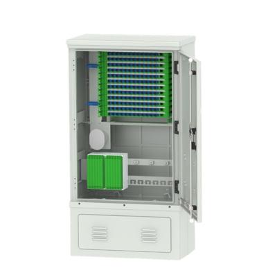 中国 ワイヤレスLANネットワークFTTH FTTXのためのIP65 SMCの屋外ファイバー配送キャビネット 販売のため