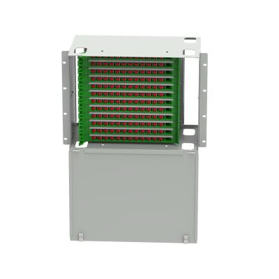 China 144 poorten FC-type glasvezelverspreidingspatchpanel voor sub-optisch distributieframe Te koop