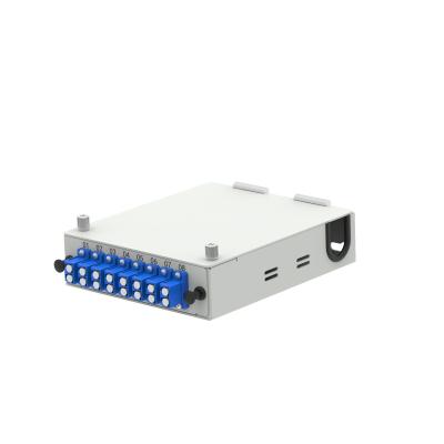 China FTTX Distribution Network Distribution Box with 8 Cores Fiber Optic FTTH Terminal Box for sale