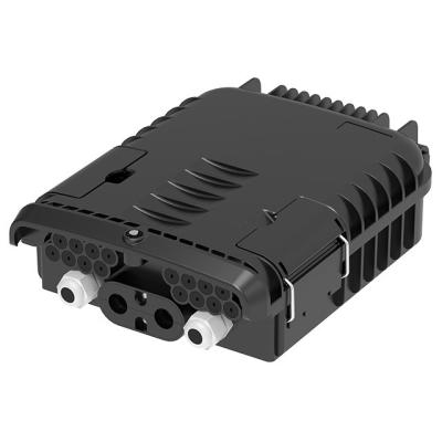 China ABS PC Fiber Optic Distribution Box for High Density IP65 Wall/Mole Mounting 24/36 Cores for sale