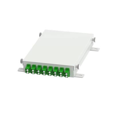 China Made 8 Core Fiber Optic FTTH Terminal Box for ODN Network Distribution in LC APC Type for sale