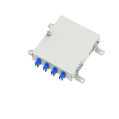 China Fiber Optic Terminal Box 4 Cores SC UPC Type for Network FTTH Fiber Distribution 5 for sale